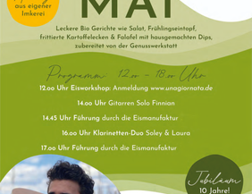 Veranstaltungsplakat 10 Jahre Bolleschlotzer