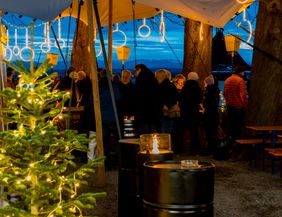 Winterzauber im Kastaniengarten